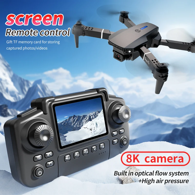 전문 E88 프로 드론 스크린 8K HD 카메라 WiF - Drone Controller Screen 리뷰 및 가격