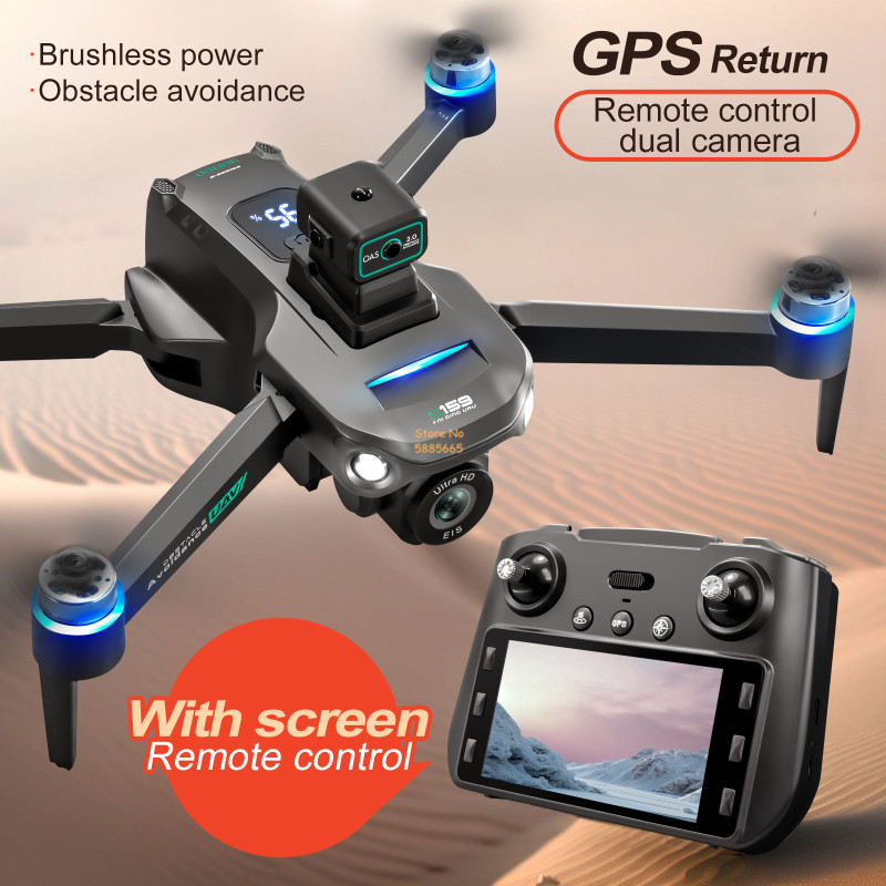 8K 듀얼 카메라 5G WIFI FPV 원격 제어 Qu - Drone Beacon Light 리뷰 및 가격