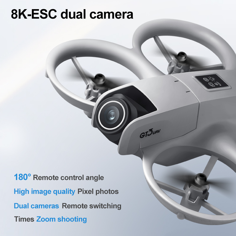 신형 GT3 스크린 탑재 미니 드론 8K HD 카메라  - Drone Controller Screen 리뷰 및 가격